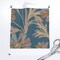 Boho Floral Botanical Wildflowers Meadow Garden Earth Tone Blue Brown Mocha Hand Painted Floral Large Scale Modern Farmhouse Cottagecore Custom Printed Fabric by Spoonflower Various Fabrics by the Yard or Fat Quarter